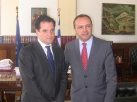 Επίσκεψη του Υπουργού Υγείας, κ. Άδωνι Γεωργιάδη, στη Θεσσαλονίκη.